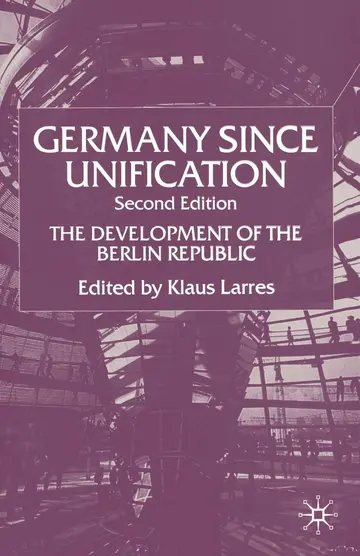 Cover of Germany since Unification