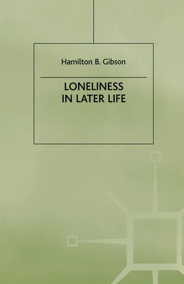 Cover of Loneliness in Later Life