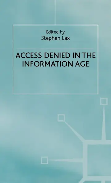 Cover of Access Denied in the Information Age