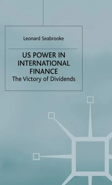 Cover of US Power in International Finance