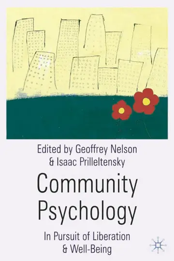 Cover of Community Psychology
