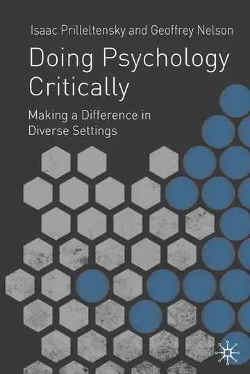 Cover of Doing Psychology Critically