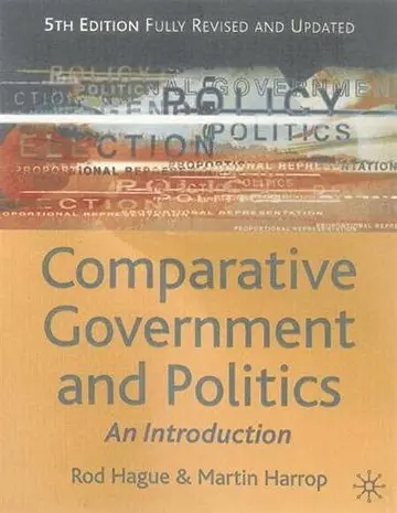 Cover of Comparative Government and Politics