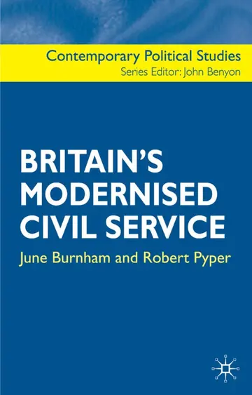 Cover of Britain's Modernised Civil Service