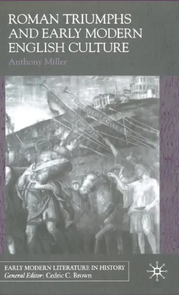 Cover of Roman Triumphs and Early Modern English Culture
