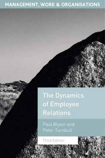 Cover of The Dynamics of Employee Relations