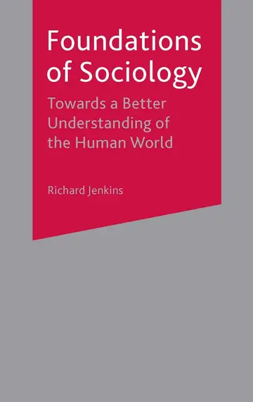 Cover of Foundations of Sociology
