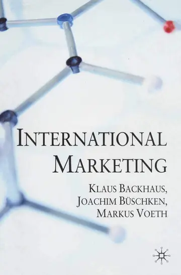 Cover of International Marketing