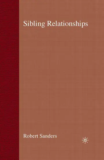 Cover of Sibling Relationships