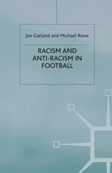 Cover of Racism and Anti-Racism in Football