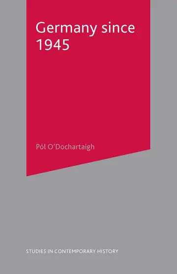 Cover of Germany since 1945