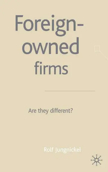 Cover of Foreign-Owned Firms