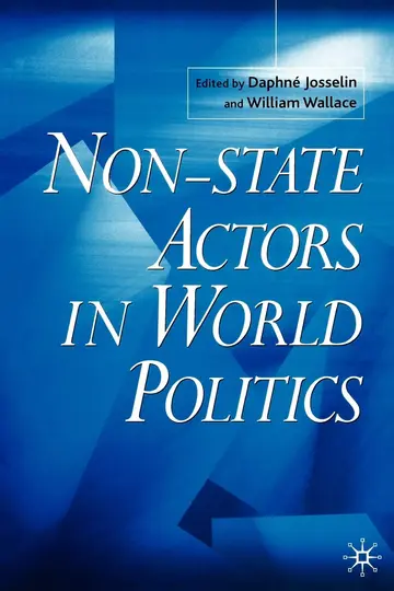 Cover of Non-State Actors in World Politics