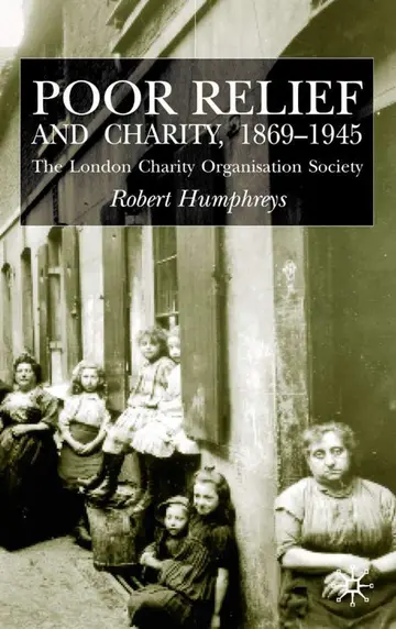 Cover of Poor Relief and Charity 1869-1945