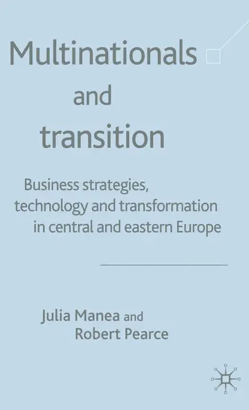 Cover of Multinationals and Transition