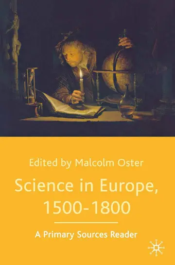 Cover of Science in Europe, 1500-1800