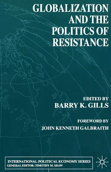 Cover of Globalization and the Politics of Resistance