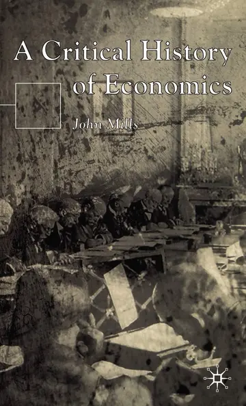 Cover of A Critical History of Economics