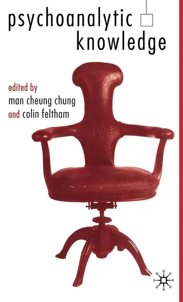 Cover of Psychoanalytic Knowledge