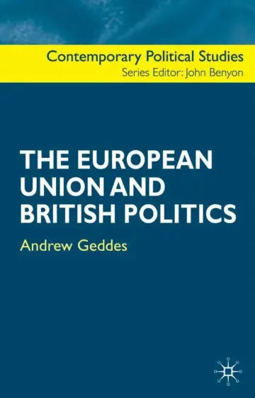 Cover of The European Union and British Politics