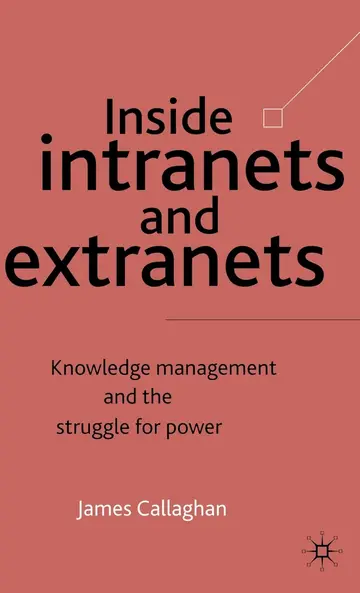 Cover of Inside Intranets and Extranets