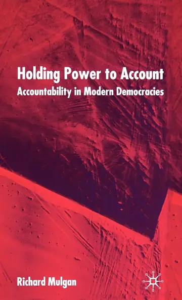 Cover of Holding Power to Account