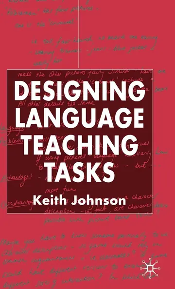 Cover of Designing Language Teaching Tasks