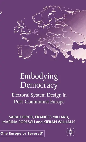 Cover of Embodying Democracy