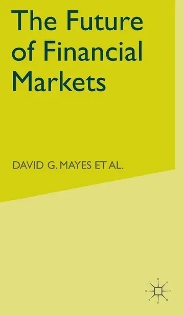 Cover of The Future of Financial Markets