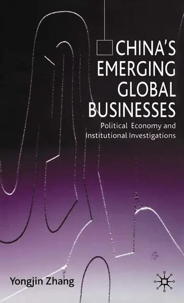 Cover of China's Emerging Global Businesses