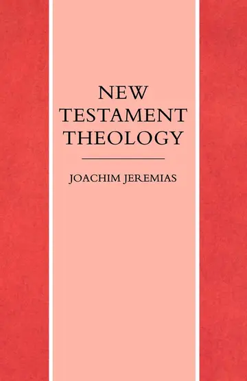 Cover of New Testament Theology
