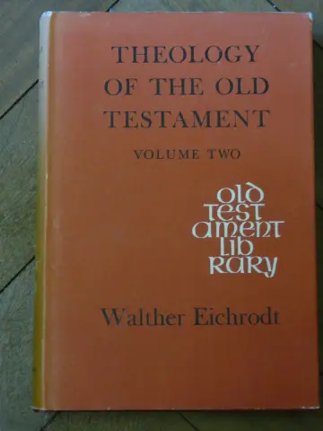 Cover of Theology of the Old Testament