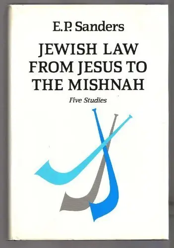 Cover of Jewish Law from Jesus to the Mishnah