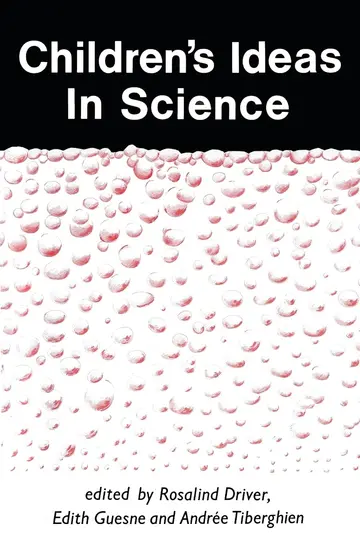 Cover of Children's Ideas in Science