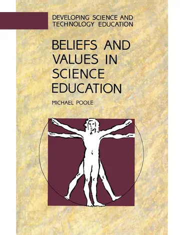 Cover of Beliefs and Values in Science Education