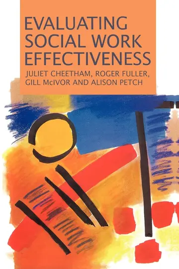Cover of Evaluating Social Work Effectiveness