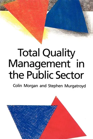 Cover of Total Quality Management in the Public Sector
