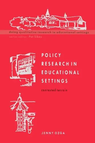 Cover of Policy Research in Educational Settings