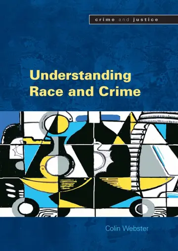 Cover of Understanding Race and Crime