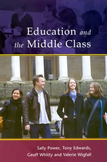 Cover of Education and the Middle Class