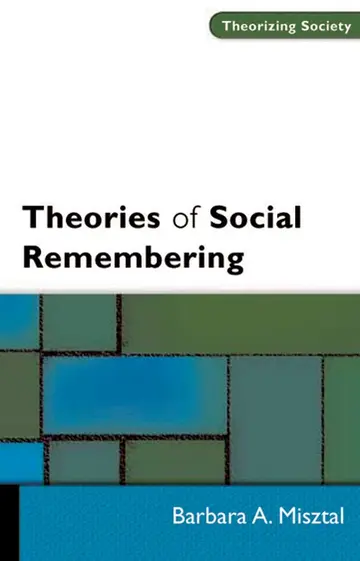 Cover of Theories of Social Remembering