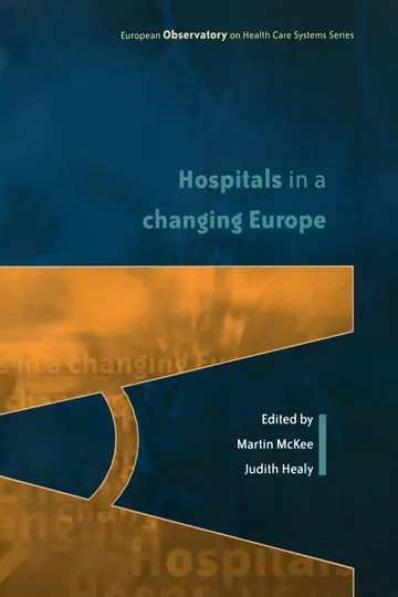 Cover of Hospitals in A Changing Europe