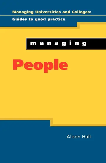 Cover of Managing People