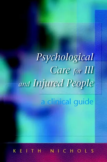 Cover of Psychological Care for Ill and Injured People
