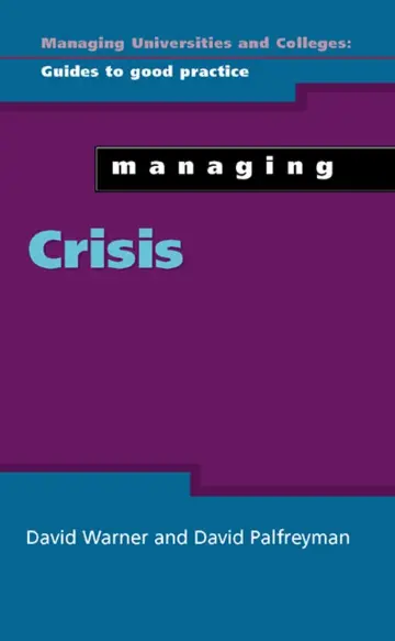 Cover of Managing Crisis
