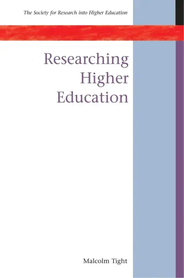 Cover of Researching Higher Education