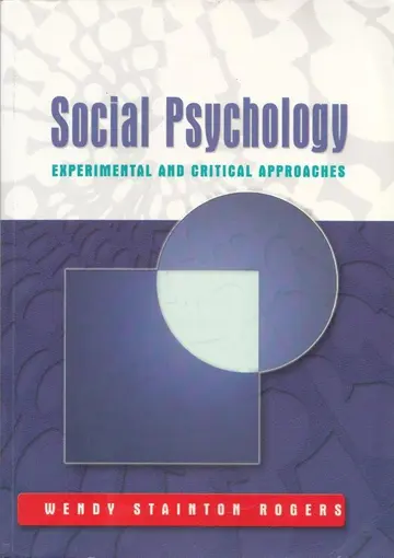 Cover of Social Psychology