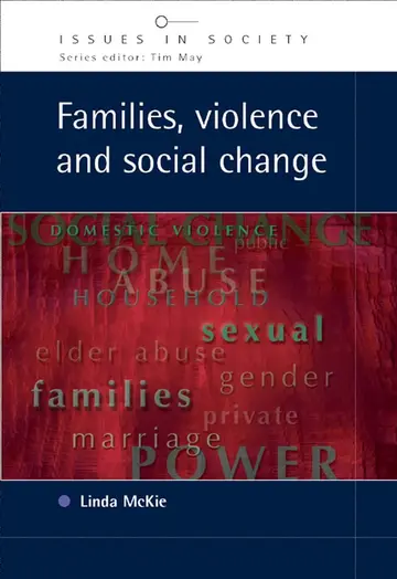 Cover of Families, Violence and Social Change