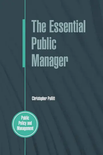Cover of The Essential Public Manager