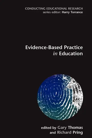 Cover of Evidence-Based Practice in Education